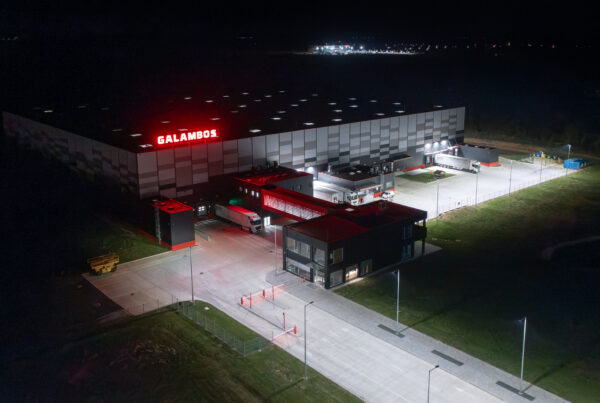 GALAMBOS G2 logisztikai park Szombathely